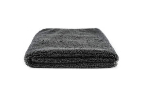 Мікрофібра оверлочена одностороння SGCB Edge Wax Towel, 40 x 60см 380 гр/м2, чорна