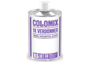 Розріджувач для алкідних виробів універсальний Colomix 1K VERDÜNNER, 500 мл