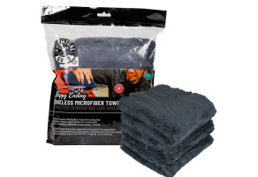 Мікрофібровий рушник Chemical Guys Happy Ending Edgeless Microfiber Towels, 40 x 40 см Чорний (1 шт.)