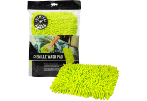 Мікрофіброва подушка для миття авто без подряпин Chemical Guys Chenille Microfiber, 33 x 20 x 2 см