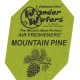 Ароматизатор в пластинці Wonder Wafers, 65 x 50 мм "Гірська сосна" (Mountain Pine)