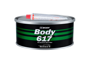 Шпаклівка з еластичним скловолокном HB BODY 617 NanoFiber, 1 кг