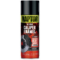 Покриття підвищеної міцності (фарба) для гальмівних супортів RAPTOR Caliper Enamel, 365 мл Аерозоль Чорний