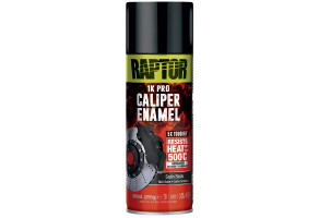 Покриття підвищеної міцності (фарба) для гальмівних супортів RAPTOR Caliper Enamel, 365 мл Аерозоль Чорний