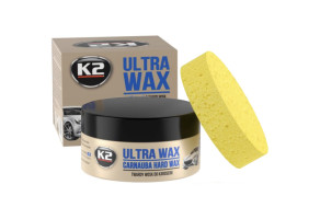 Віск твердий з карнаубою для кузову авто K2 ULTRA WAX, 250 г
