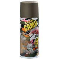 Жидкая резина (краска-пленка) "Камуфляж" Plasti Dip™ Camo, 400 мл Аэрозоль Зеленый Хаки