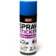 Рідка гума (фарба-плівка) з ефектом хамелеон BeLife Spray Sticker, 400 мл Аерозоль Морська хвиля