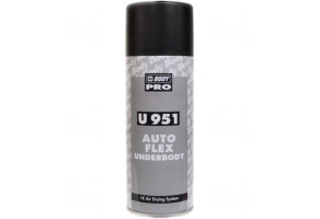 Антигравійне покриття HB BODY 951 Auto Flex Underbody, 400 мл Аерозоль Чорний