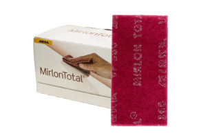 Матуючий лист повстяний Mirka Mirlon Total VF 360, 115 x 230 мм Червоний (P360)