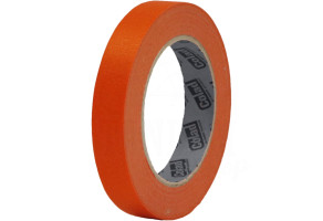 Стрічка маскувальна термостійка до 100°C Colad Orange™, 19 мм x 50 м Помаранчевий