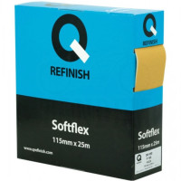 Абразив на поролоновій основі в рулоні Q-Refinish 30-150 Softlex, 115 мм x 25 м P150