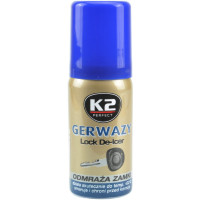 Розморожувач замків K2 Gerwazy, 50 мл Аерозоль