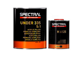 Грунт акриловий Spectral Under 335 5:1, 3,5 л + 700 мл Комплект Сірий