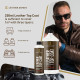 Лак безбарвний для шкіри салону автомобіля (покриття для шкіри) Leather Expert Leather Top Coat, 50 мл Глянсовий