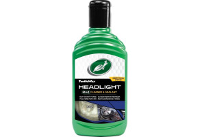 Поліроль для пластикових фар "2 в 1" Turtle Wax Headlight Cleaner & Sealant, 300 мл