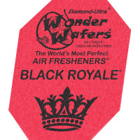 Ароматизатор в пластинці Wonder Wafers, 65 x 50 мм "Чорний королівський" (Black Royale)