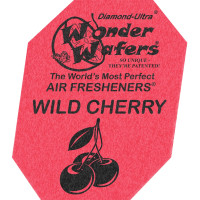 Ароматизатор в пластинці Wonder Wafers, 65 x 50 мм "Вишня" (Wild Cherry)