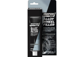 Шпаклівка для колісних дисків із алюмінієм ISOPON Alloy Wheel Filler, 100 мл Тюбик