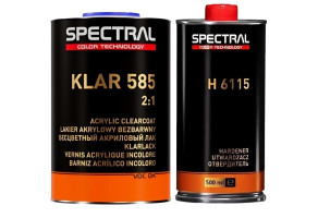Лак акриловий SPECTRAL KLAR 585 VHS 2:1, 1 л + 500 мл Комплект