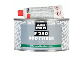 Шпаклівка зі скловолокном HB BODY F250 Body Fiber, 750 г
