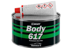 Шпаклівка з еластичним скловолокном HB BODY 617 NanoFiber, 500 г
