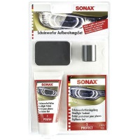 Набір для полірування пластикових фар SONAX Headlight Restoration Kit, 75 мл Комплект