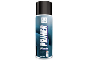 Ґрунт для пластику BeLife Plastic Primer, 400 мл Аерозоль RAL3020 Червоний