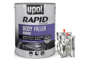 Шпаклівка універсальна швидковисихаюча U-POL RAPID™ Body Filler, 3 л