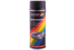 Фарба (емаль) для пластику Motip Bumperspray, 400 мл Аерозоль Чорний