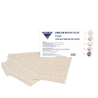 Клей у листах для кріплення емблем Solid Emblem Mount Glue, 100 мм х 200 мм, 5 шт Упаковка