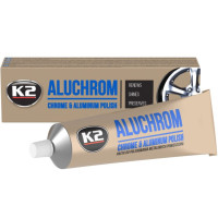 Поліроль для дисків та хромованих деталей K2 Aluchrom, 120 г Тюбик