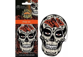 Ароматизатор автомобільний Aroma Car Dia De Los Muertos, Skull Orange Man