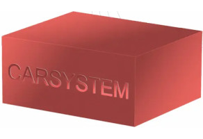 Блок шліфувальний Car System ProFlex Mercury Mercury Sanding Red Soft, М'який