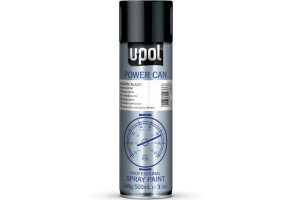 Фарба (емаль) для дисків U-POL Power Can™, 500 мл Аерозоль Чорний Полумат