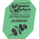 Ароматизатор в пластинці Wonder Wafers, 65 x 50 мм "Жасмин" (Jasmine)