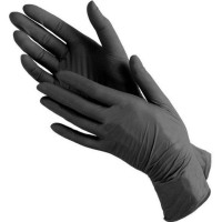 Рукавички нітрилові чорні Сhamaleon Super Grip, XL