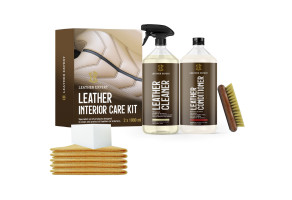 Комплект для очищення й догляду за шкірою автомобіля Leather Expert Interior Care Kit, 2 x 1 л