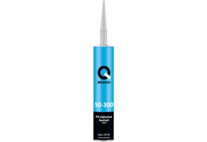 Клей-герметик поліуретановий Q-Refinish 50-300 PU, 290 мл Білий