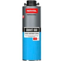 Антигравій бітумний Novol Gravit 660, 1 л Чорний