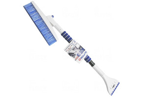 Телескопічна щітка для очищення снігу зі скребком Alpen 1 Rota Brush Telescope, 70 см x 14 см
