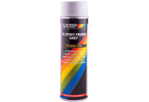 Грунт епоксидний Motip Premium Line 1K Epoxy Primer, 500 мл Аерозоль Сірий