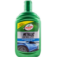 Поліроль для покриття металік Turtle Wax Metallic Car Wax + PTFE, 500 мл