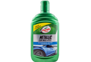 Поліроль для покриття металік Turtle Wax Metallic Car Wax + PTFE, 500 мл