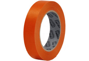 Стрічка маскувальна термостійка до 100°C Colad Orange™, 25 мм x 50 м Помаранчевий