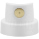 Ковпачок (кеп) для балончика вузький Montana Skinny Cap White/Beige (0,9 - 1,2 см)