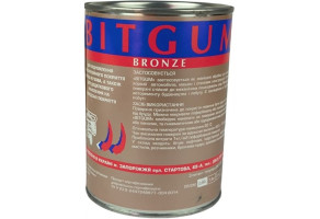 Мастика бітумна антикорозійна Bitgum, 900 г Бронзовий