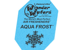 Ароматизатор у пластинці Wonder Wafers, 65 x 50 мм "Морозна свіжість" (Aqua Frost)