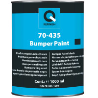 Фарба (емаль) структурна для пластику Q-Refinish 70-435, 1 л Чорний