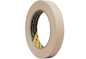 Стрічка малярська 3M Scotch™ 2328 80°C, 18 мм x 50 м Бежевий