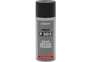 Грунт-наповнювач HB BODY Spray P303, 400 мл Аерозоль Чорний